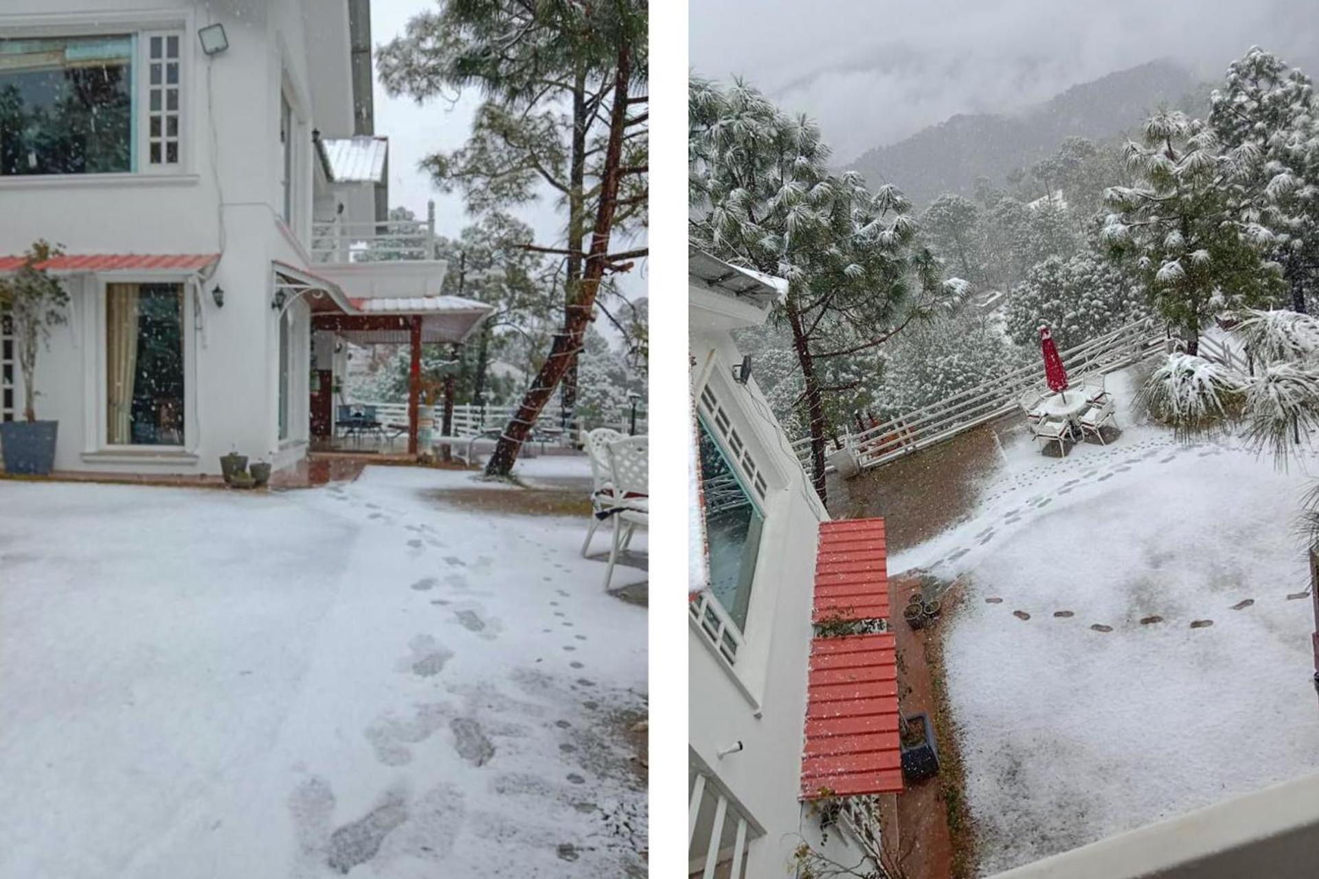 Stayvista At Bellevue With Outdoor Jacuzzi Kasauli Exterior photo